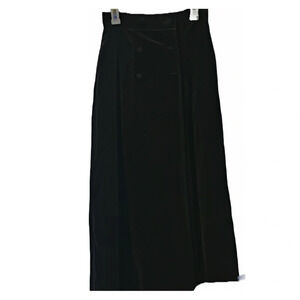 Vintage Truly Social Velvet Maxi Skirt Size 10 Boho Gothic Y2K Grunge Festival